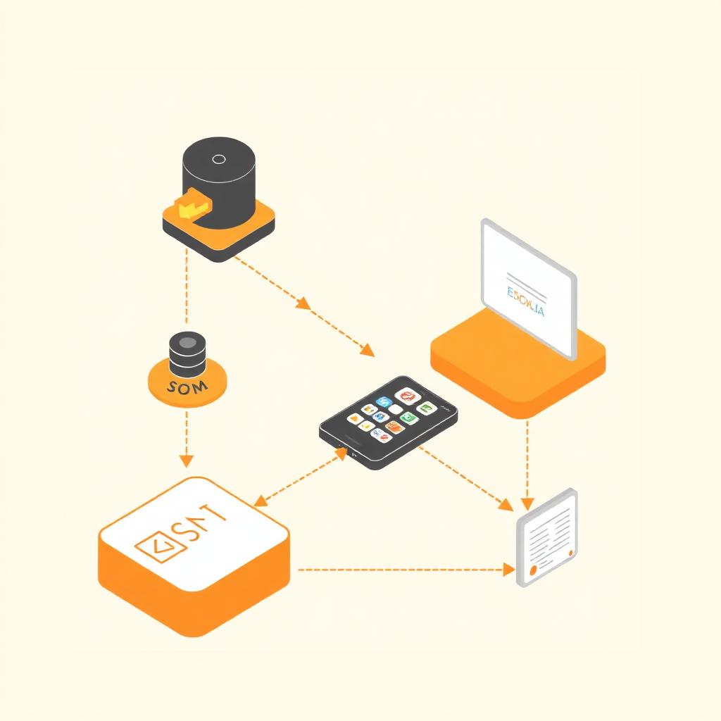 Integration flow: sensor to SOM to on-device inference to structured metadata event